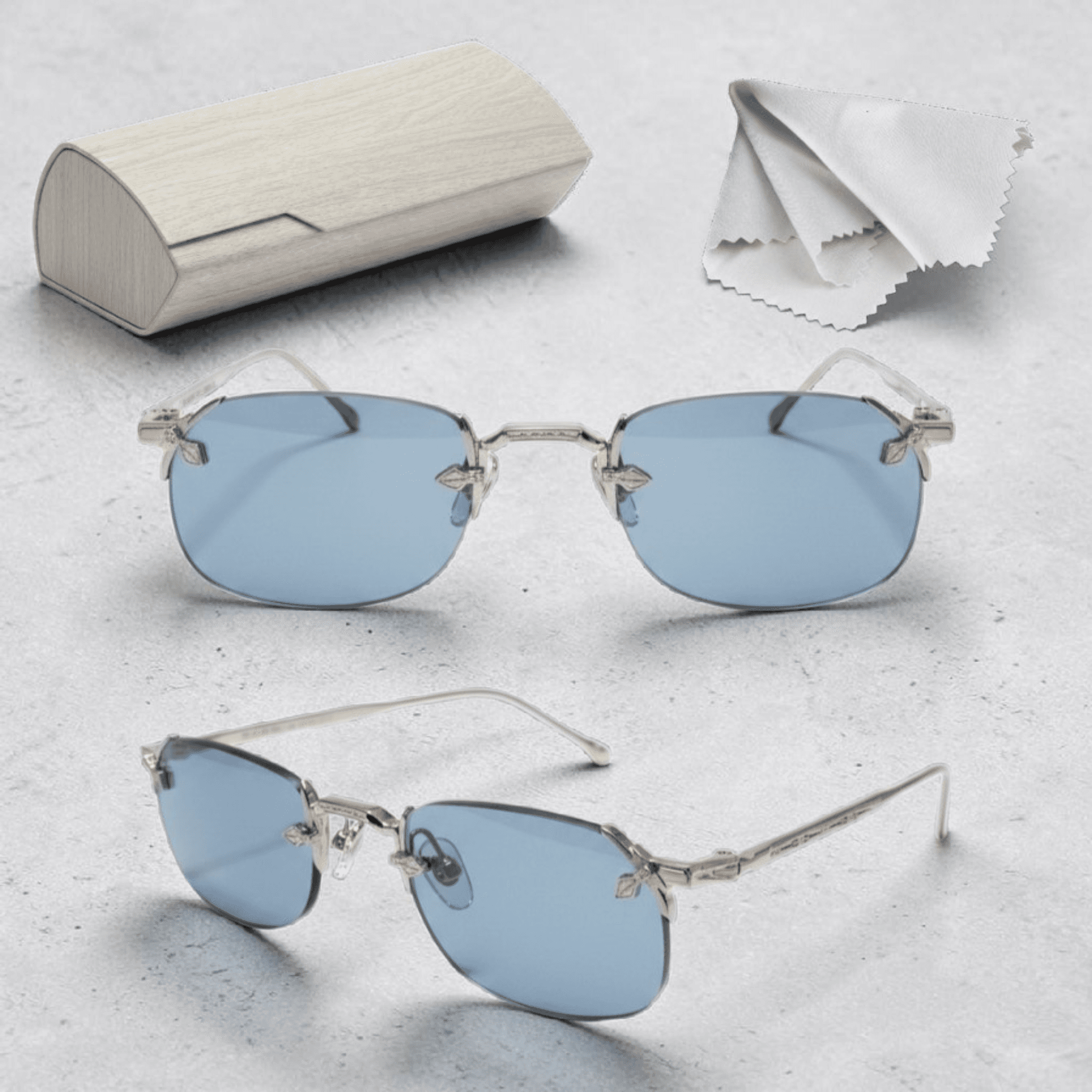 Lunettes premium, édition chic multicolore