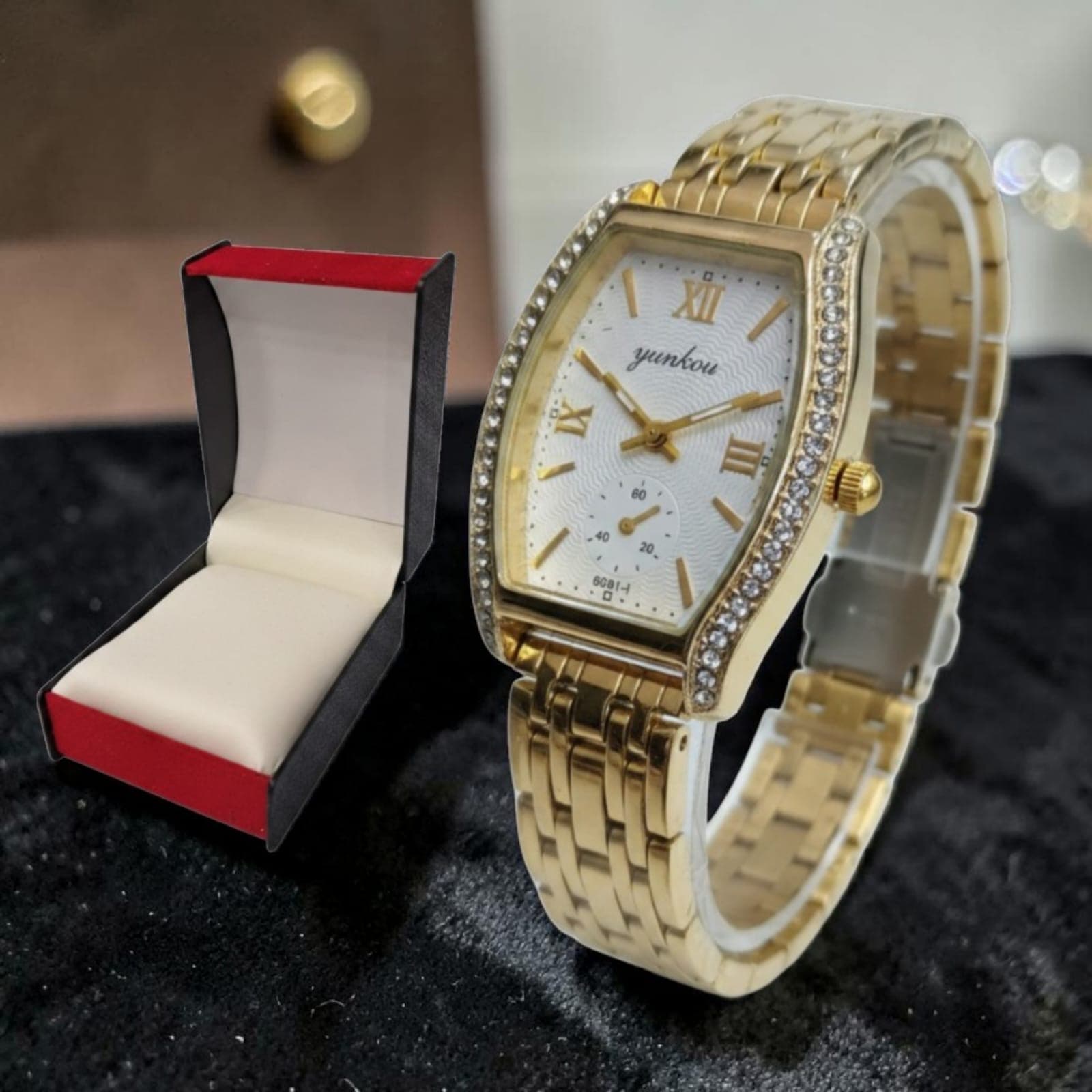 Montre femme Yunkou, éclat précieux